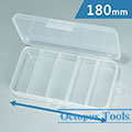 Plastic Box (5 compartments, 177 x 88 x 28 mm) K-705