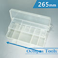 Plastic Storage Box (Cantilever Tray, 260 x 115 x 65 mm)