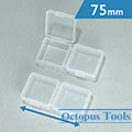 Plastic Pill Box (Mini Size, 4 pcs / set, 37 x 35 x 20 mm)