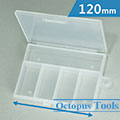 Plastic Storage Box (5 Compartments, 120 x 82 x 22 mm)