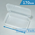 Plastic Compartment Box 1 Grid, 6.7x3.8x2.2 inch