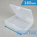 Plastic Compartment Box 1 Grid, 6.3x4.7x1.6 inch