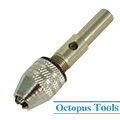 Keyless Chuck For Manual Drill Press Collet Capacity 0.3-3.2mm