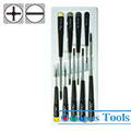 Screwdriver Set (9pcs, Slotted and Phillips)