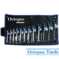 Octopus 12-Piece Ratcheting Combination Wrench Spanner Set