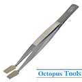 Tweezers Flat Tip 110mm Long