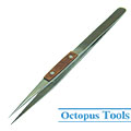 Fiber Grip Jewelry Straight Tweezers 160mm