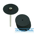 Resin Cutting Wheel, Disc Dia.25mm, One Mandrel Included