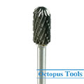 6x13 Tungsten Carbide Bur  3mm shank