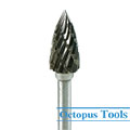 6x13 Tungsten Carbide Bur 3mm shank