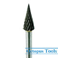 6x13 Tungsten Carbide Bur 3mm shank