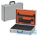 Aluminum Case, w/ Document Panel and Belts For Fixing Items