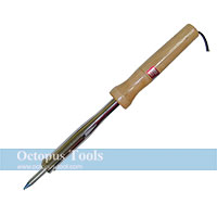 Soldering Iron with Wooden Handle (110V, 80W)