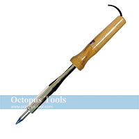Soldering Iron with Wooden Handle (220V, 100W)