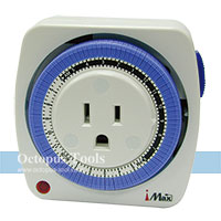 Mechanical Outlet Timer 24-Hour A Cycle