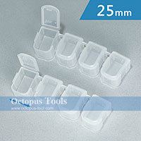Plastic Pill Box (mini size, 8 pcs / pack)