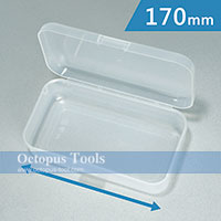 Plastic Compartment Box 1 Grid, 6.7x3.8x2.2 inch