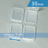 Micro SD Memory Card Box, 1.6x1.2x0.3 inch