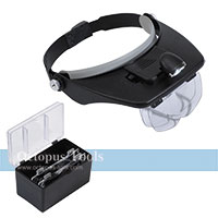 Headband LED Lighted Magnifier