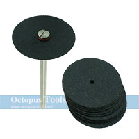 Resin Cutting Wheel, Disc Dia.25mm, One Mandrel Included