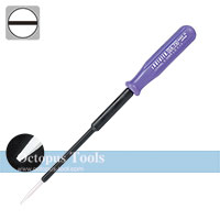 Ceramic Alignment Driver, Long Shaft, Slotted 0.35x0.8mm