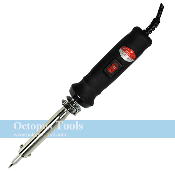 Soldering Iron with Plastic Handle 110V 150W Professional Model