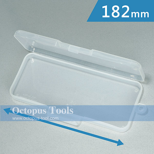 Plastic Box (No compartment, 182 x 76 x 22 mm)