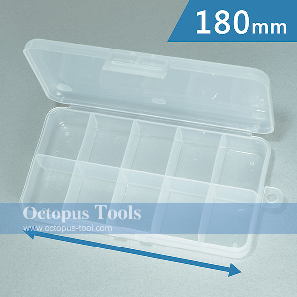 Plastic Box (10 compartments, 177 x 88 x 28 mm)
