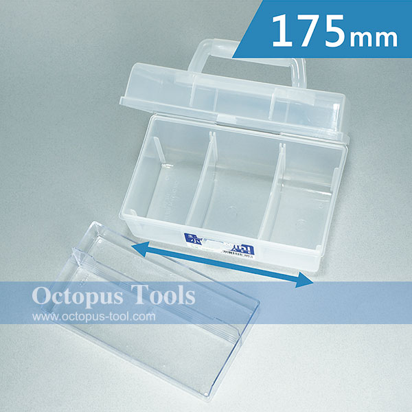 Plastic Storage Box (2 Layers, 175 x 108 x 94 mm)