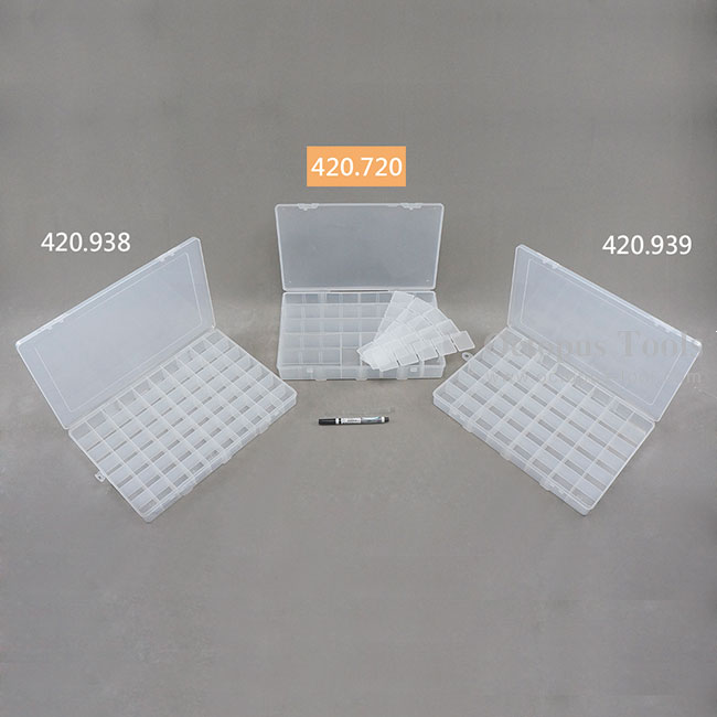 Plastic Box with 50 Compartments | Esslinger