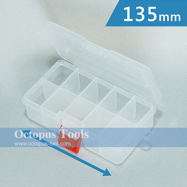 Plastic Storage Box (10 Compartments, 130 x 70 x 40 mm)