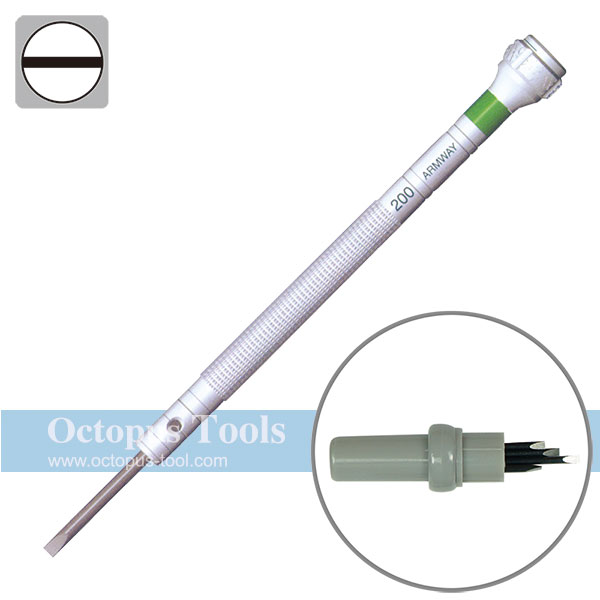 Precision Screwdriver for Watch Repair (Slotted, 1.4mm)