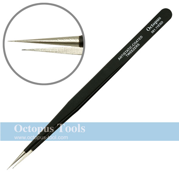ESD Stainless Steel Non-Magnetic Tweezers SS