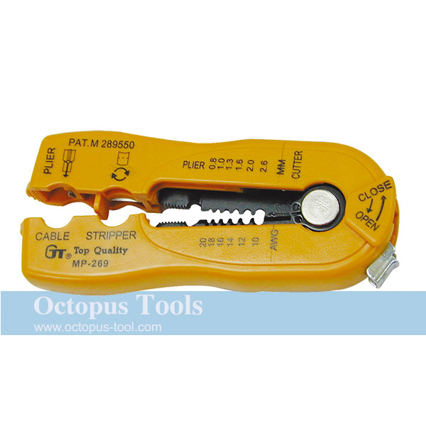 Cable/Wire Stripper, For Wires 0.8-2.6mm