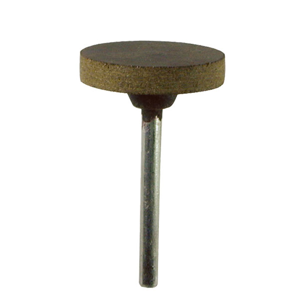 Cow Leather Polishing Mounted Point 22x 4mm, 3mm Shank