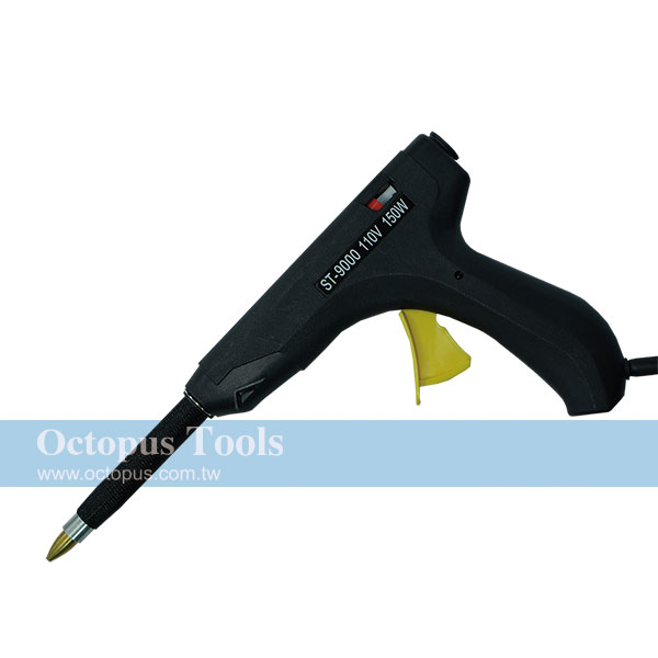 Industrial-Grade Glue Gun 110V 150W, 116mm Long Tip