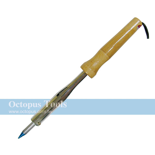Soldering Iron with Wooden Handle 110V 150W