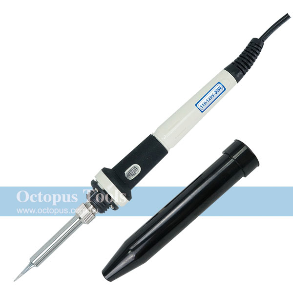 Ceramic Soldering Iron with Light and Cap 30W