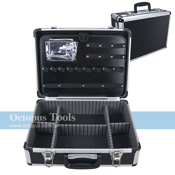 Aluminum Storage Case 400x300x150mm Black