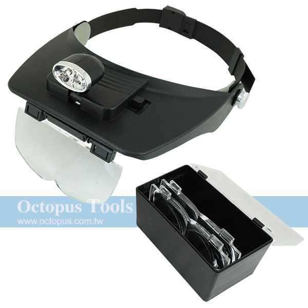 Headband LED Lighted Magnifier