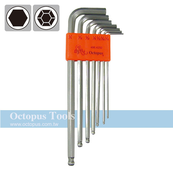 Ball End Hex Key Wrench 1/16