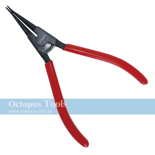 Octopus KT-703 External Snap Ring Pliers, Straight Nose