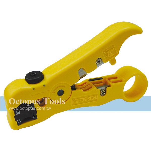 Coaxial Cable Stripper for RG59/6/11/7, Adjustable