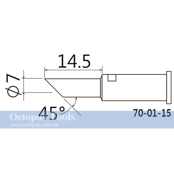 Soldering Tip 70-01-15 Pb free