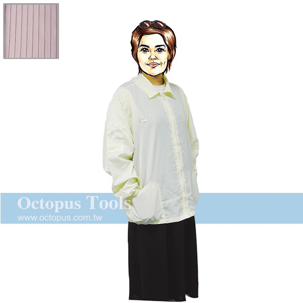 Anti-static Garment, Pink, Stripes