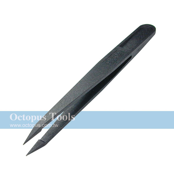 Anti-static Tweezers, Fine Tip, 116mm Long