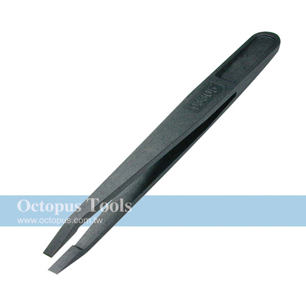 ESD Antistatic Slant Tweezers Tip Width 3.5mm