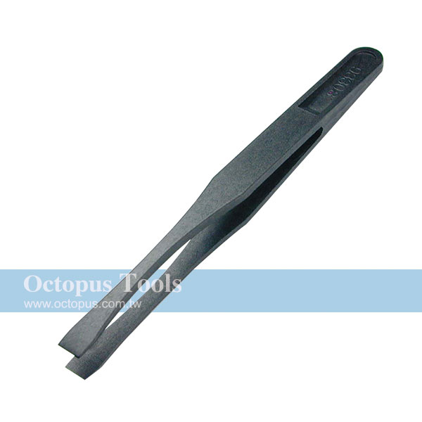 ESD Antistatic Slant Tweezers Tip Width 6mm