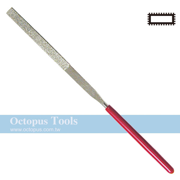 Diamond Needle File Thin Flat 5.5