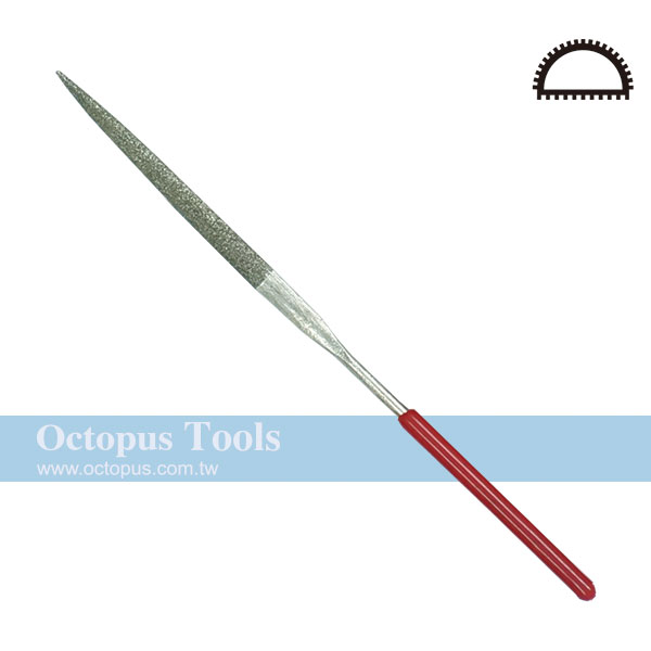 Diamond Needle File Half-Round 5.5